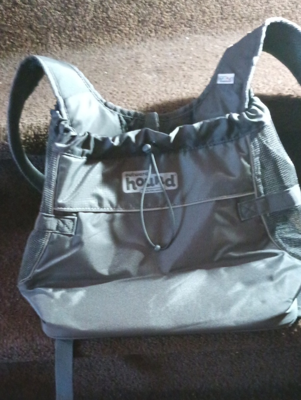Gray Men's Shoulder Bag